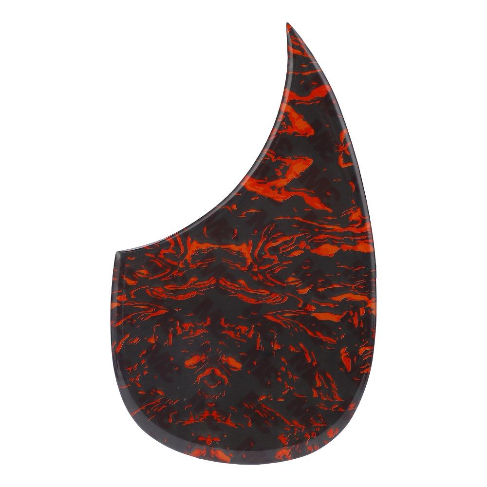 Red Flame Guitar Pickguard 40/41in Size Acoustic Guitar Pickguard For Acoustic Guitars