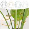Stabilizers Plant Fixing Bracket Easy Installation Sturdy Decorative Plant Stand Bamboo Shaped Plant Holder Shape Support