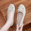 Fashion Shoes for Women Black Low Heel Elegant Slip-on Party Single Woman Flats Offer Sale Wholesale Spring Dress 39 Cheap Liquidation