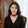 Red Bow Choker Zinc Zinc Alloy Velvet Collar Necklaces Elegant Bowknot Earrings  New Year