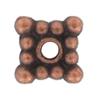 Metal Spacer Washer Bead Square 6 Mm Copper 10 Pieces