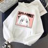 Аниме Spy X Family Anya And Yor Twilight Printed Hooded Men Women Casual Loose Hoodies Classic Sweatshirt Harajuku Streetwear