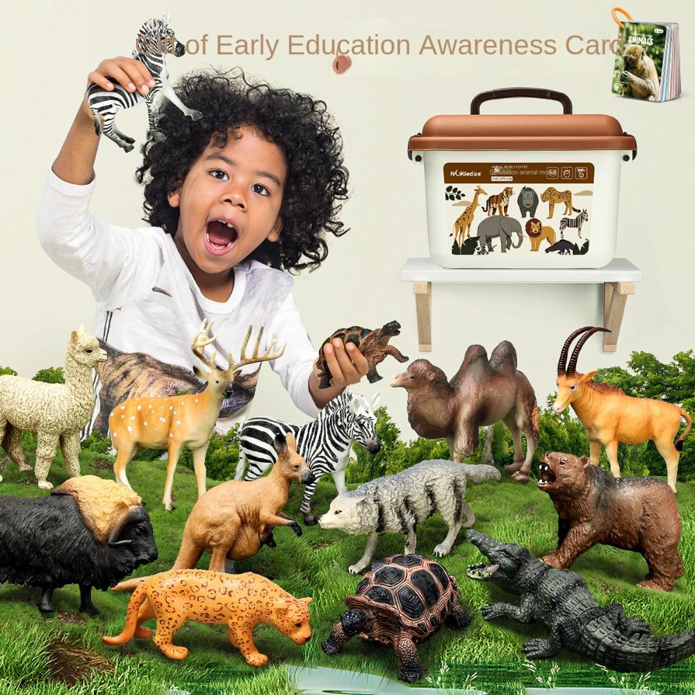 Poultry Animal Action Figures Mini Lifelike Animal Figurines Farm Animal Model Toy Collection