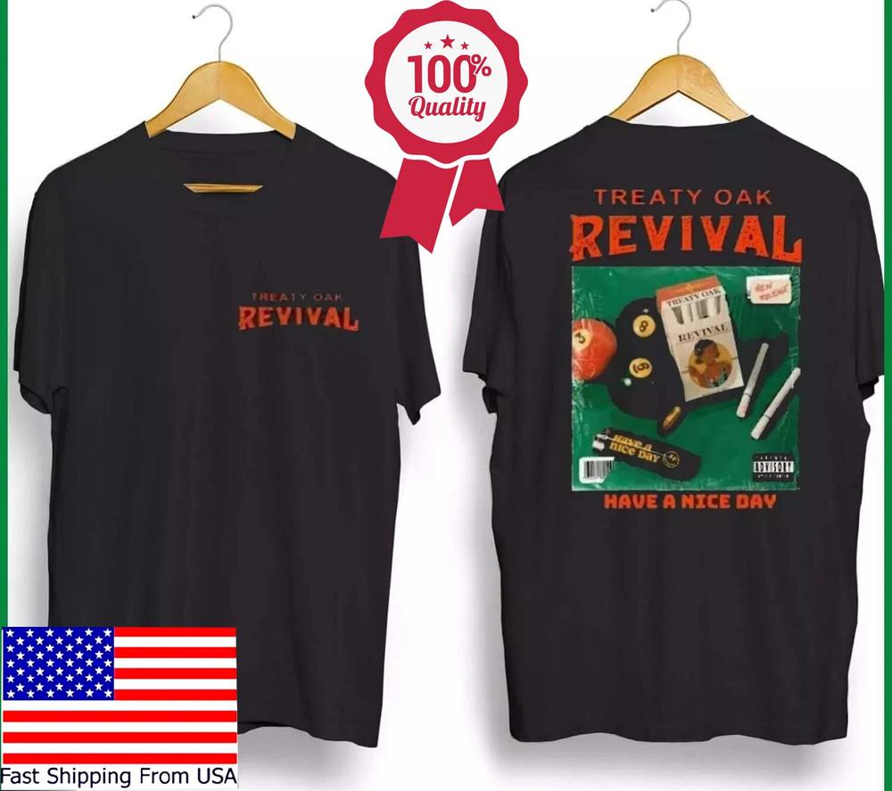 Treaty Oak Revival Unisex TShirt Retro Style for Fun Gatherings for Men Women Unisex T-Shirt