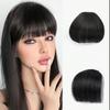 Synthetic Hair Bangs Clip Bangs Fake Bangs Hair Clip Easy Hair Extensions French Bangs Clip Bangs Daily Wear Curved Bangs