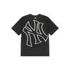 New MLB T Shirts Unisex Black 3ATS33023-50BKS