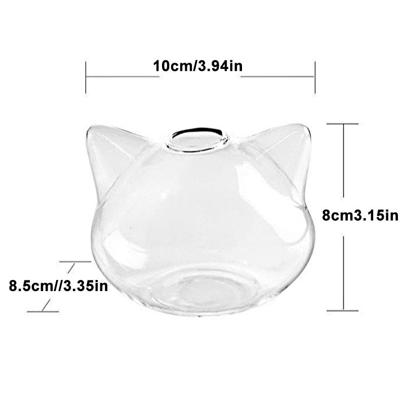1 шт. вставка ваза ваза для животных эстетическая мебель для дома гидропоника цветок ваза в форме кошки
