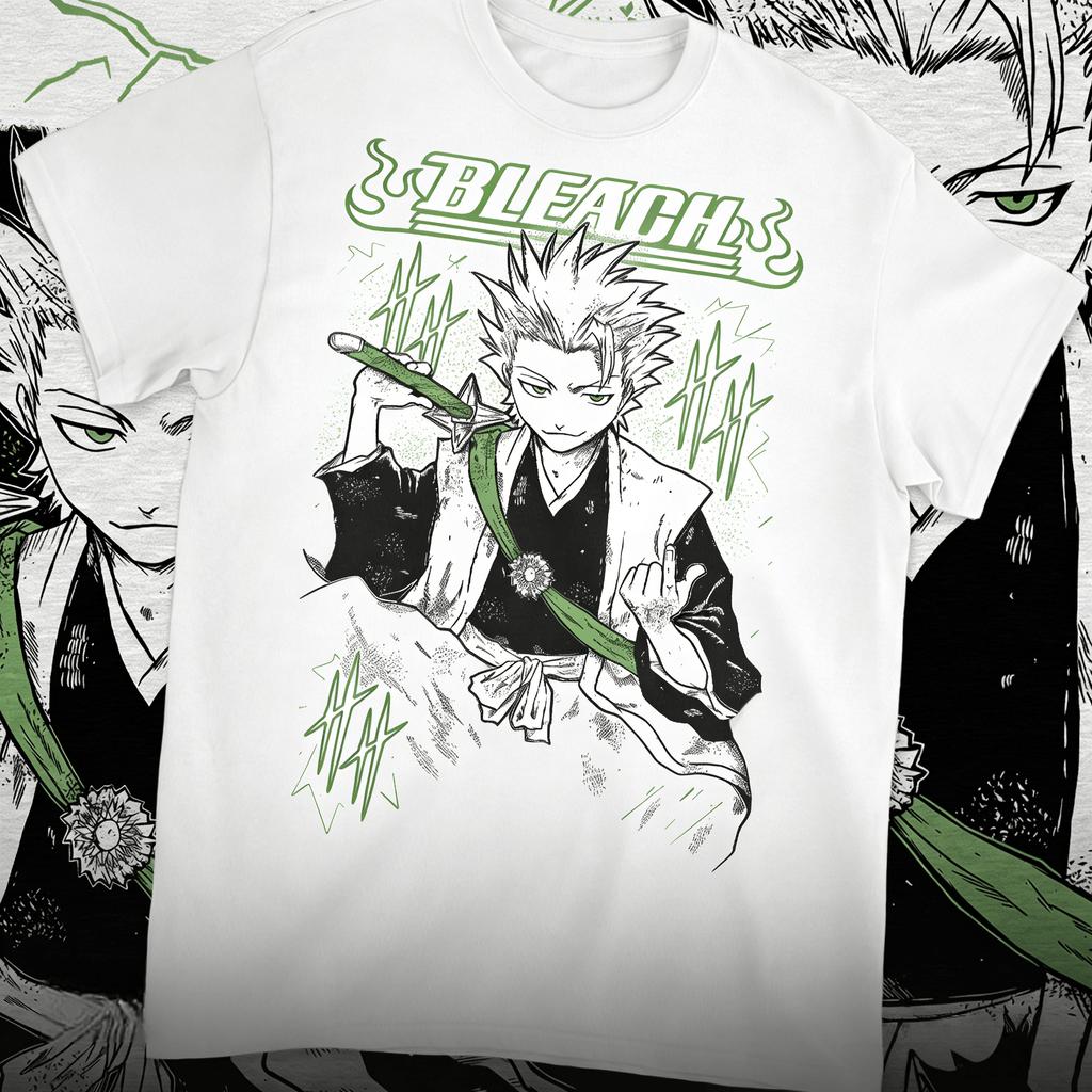 Hitsugaya 2026 anime Bleach Graphic TShirt 100Cotton Oversized Shirt unisex Unisex Short Y2k Selling Popular Sleeve ONeck New