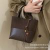 Премиальное ощущение иностранного стиля маленькая сумка женская осень и зима универсальная 2025 новая сумка через плечо мессенджер популярная портативная сумка-ведро