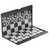 Magnetic Travel Chess Set Folding Magnetic Chess Board with Magnetic Chess Pieces Portable Travel