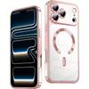 Магнитный чехол для мобильного телефона iPhone 18 для Apple 17 ProMax, покрытие, прозрачный, противоударный, MagSafe