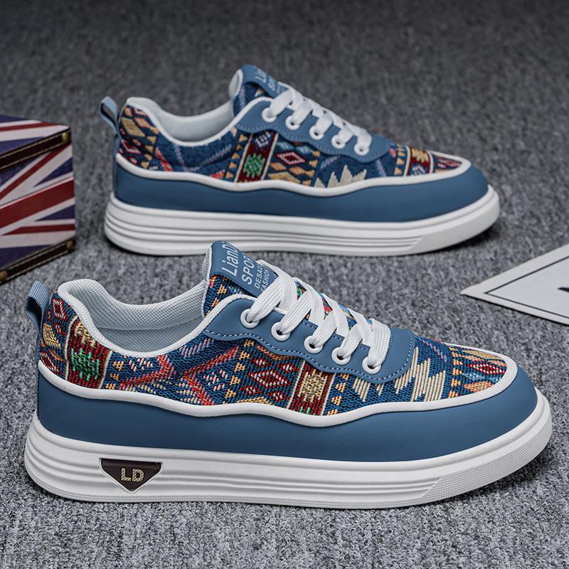 2025 весна новая мужская обувь универсальная модная трендовая обувь спортивная и повседневная обувь корейская версия мужские низкие кеды