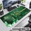 Custom Name Text Mouse Pad Celtic FC Personalized Desk Pad For Work And Gaming