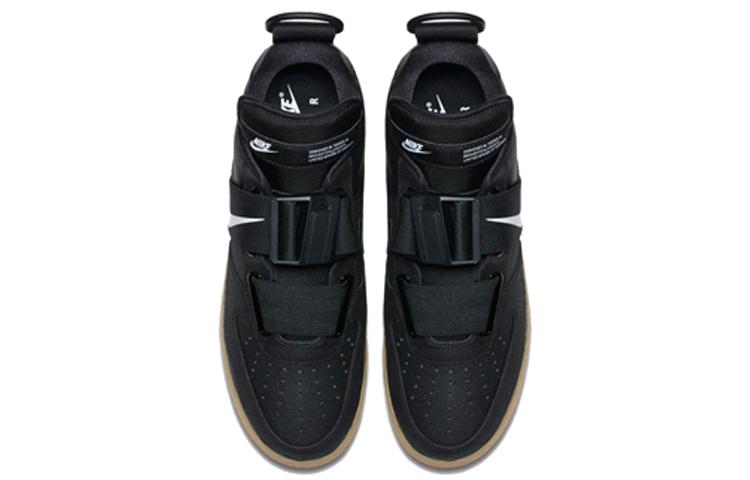 Nike Air Force 1 Utility Черный с коричневой подошвой AO1531-002