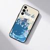 Чехол для телефона W-Wave To Earth Summer Flows для Samsung S25, S24, S21, S22, S23, S30, Ultra, S20, Plus, Fe, Lite, 5G Черный