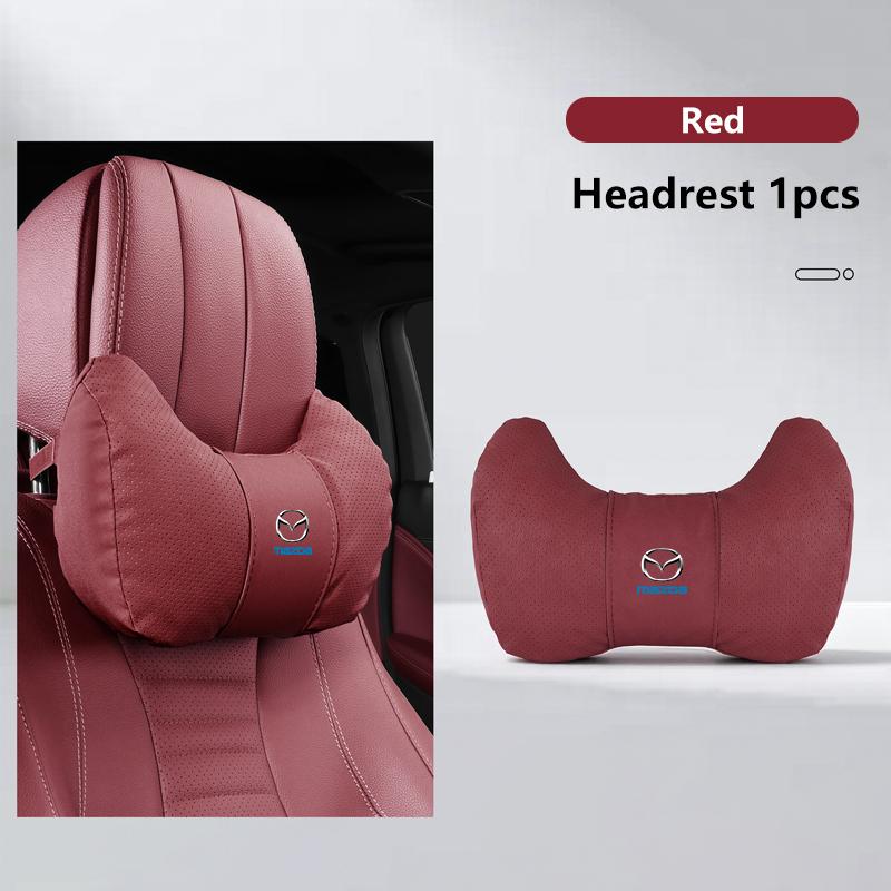 NEW Car Headrest Lumbar Rest Cushion Neck Support Neck Pillow For Mazda 2 3 5 6 CX-3 CX-60 CX-90 CX-70 CX-7 RX-8 Car Accessories g2