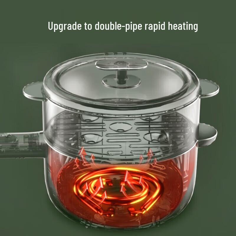 SUPOR 1.6L Multi-function Electric Pot with Steamer CN plug (adapter included)