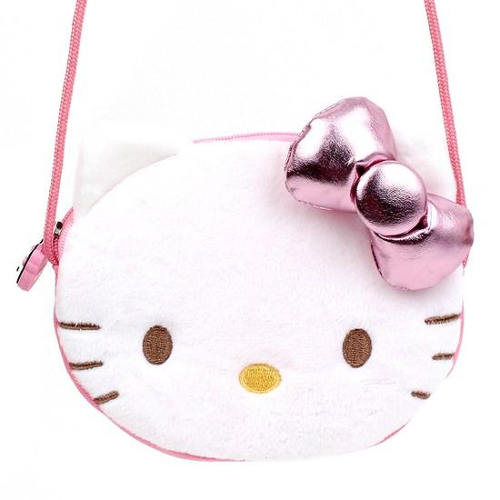 (HK0008) Hello Kitty Face Mini Cross, a Popular Character In Korea