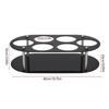 6 Slots Water Bottle Organizer Compact Cup Holder Stand  for Cabinet Pantry Countertop Home