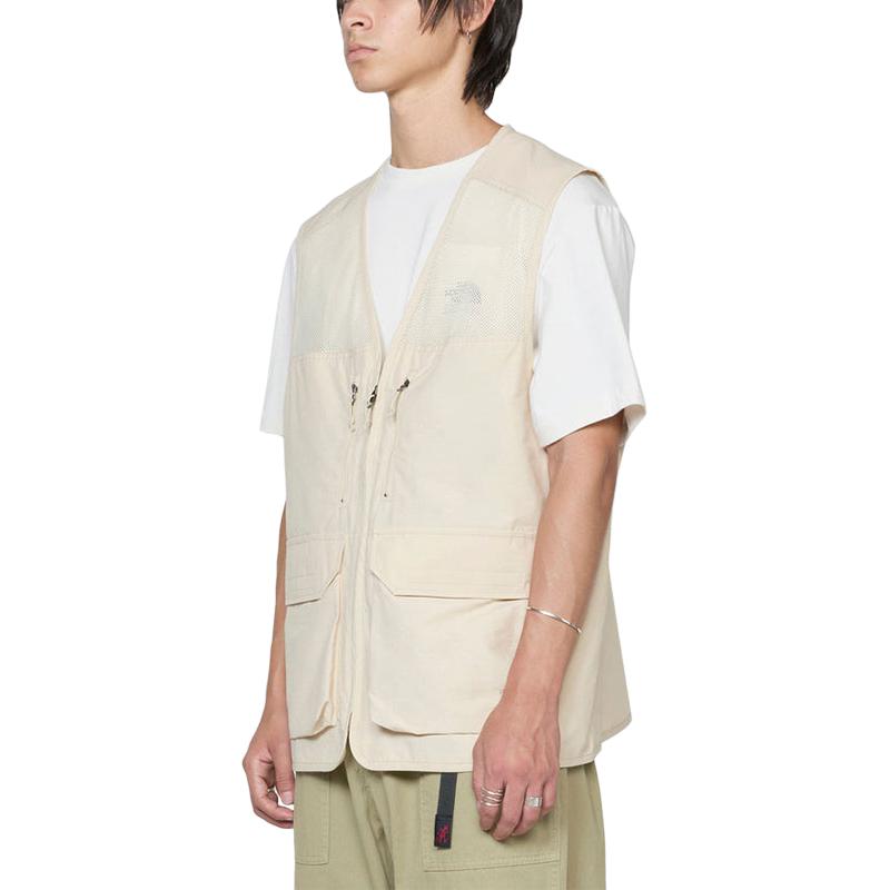THE NORTH FACE Utility Camp Vest Gravel Vest Men's Ecru NF0A87V4-3X4