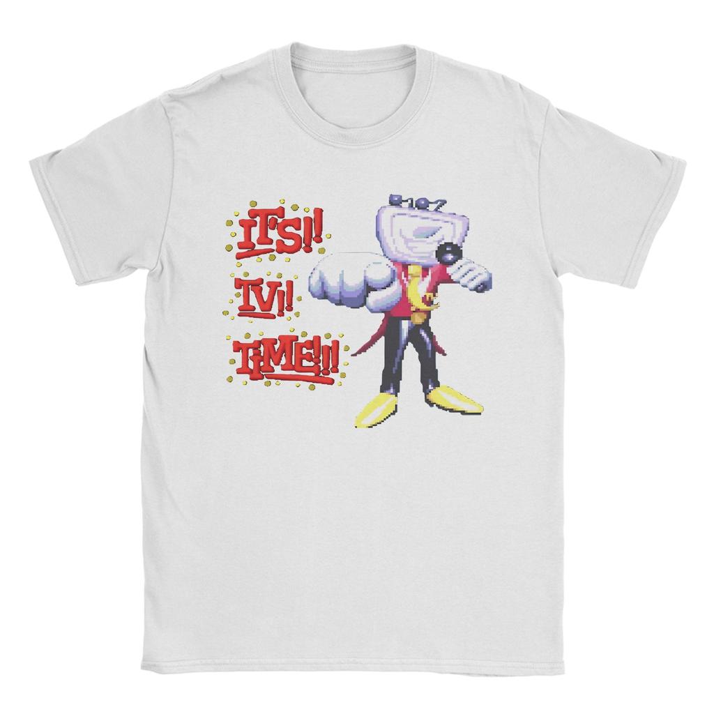 Men Women Print Deltarune Mr. Tenna Tenna Deltarune Tee T Shirt 100% Cotton T-shirts Clothing