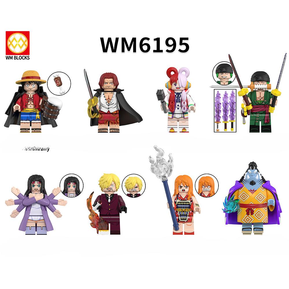 WM6195 Movie TV Anime Models Action Building Blocks Figures Toy