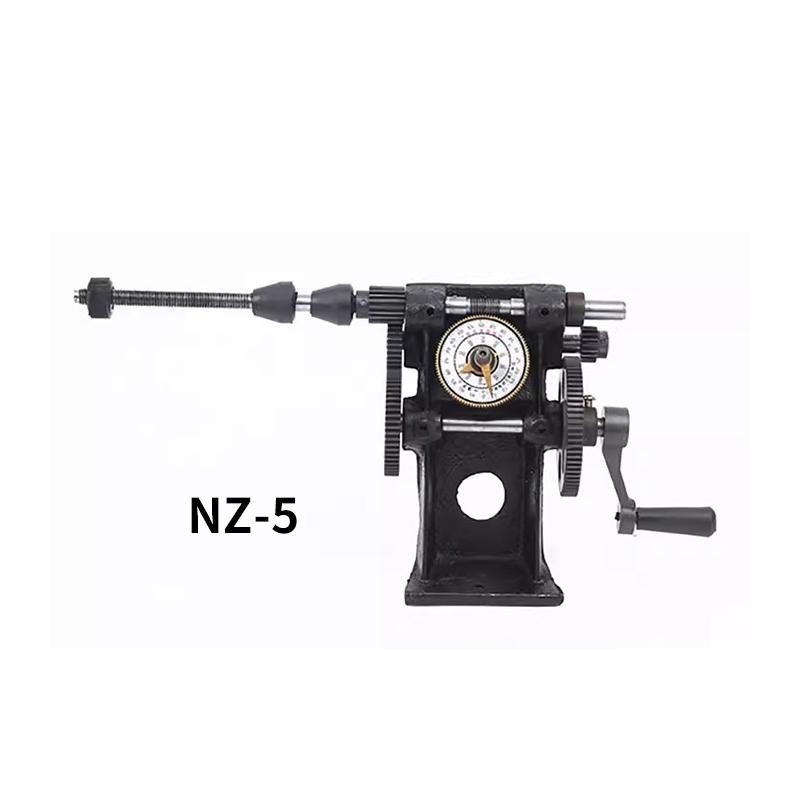 Маленькая намоточная машина NZ-1 NZ-5 Ручная намоточная машина Намоточный станок для катушек Механический намоточный инструмент со счетчиком