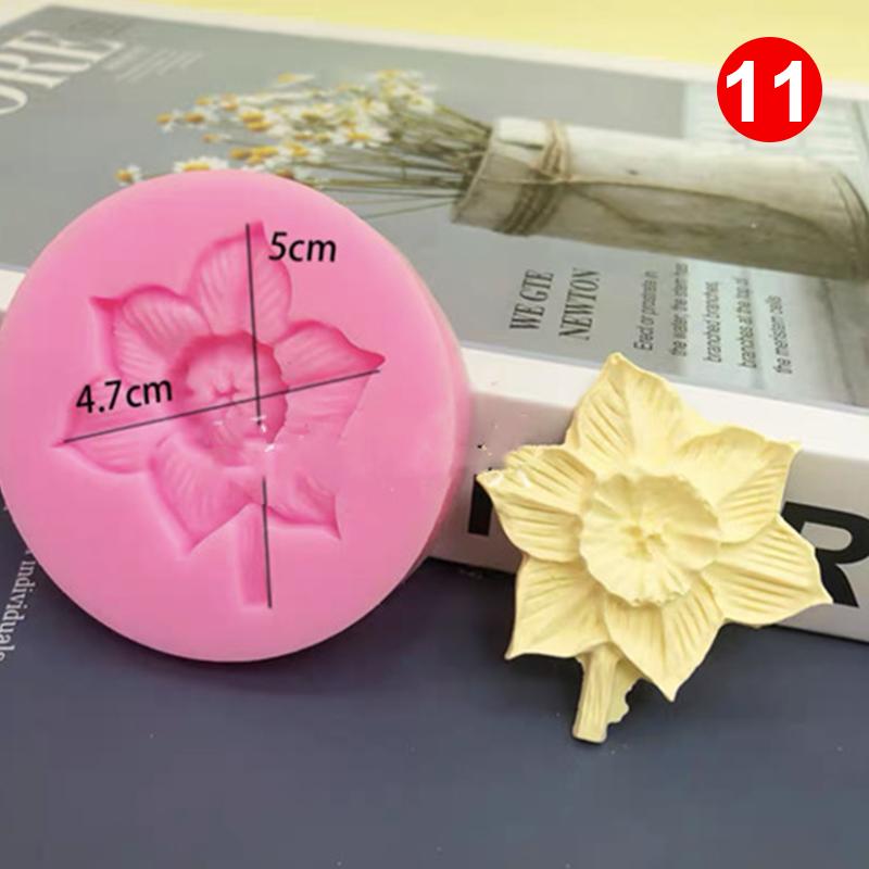 3D силиконовые формы, формы для роз, ароматерапия, гипсовые изделия, глиняная форма для свечей, пион, гипс, инструмент для выпечки своими руками