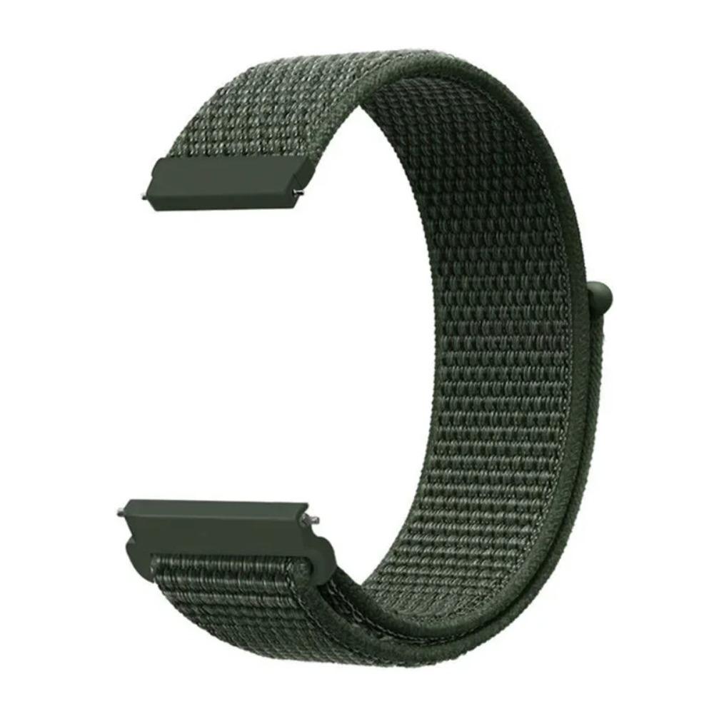 20mm 22mm Nylon Loop Strap for COROS APEX 4 42mm/PACE Pro/CMF Watch 3 Pro Smartwatch Breathable Band for Suunto Vertical/Race 2