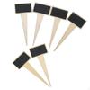 6 Pieces Plant Labels Blackboards Flowers Tags Wood Vegetables Decorative Gardening Chalkboard