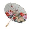 Chinese Silk Cloth Umbrella Classic Style Art Umbrella Oil Paper Painted Umbrella Decoration