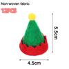 12 шт. шапка-леденец мини рождественская шапка подарочная винная бутылка шапка новая крышка для бутылок чашек вечеринка