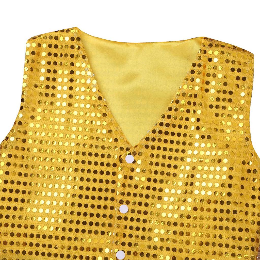 Блестящие блестки для мальчиков, танцевальные костюмы в стиле джаз, хип-хоп, жилет, куртка, жилет