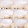 White Melamine Imitation Porcelain Conical Bowl