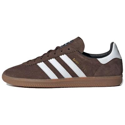 Кроссовки мужские Samba Deco Spezial коричневые белые с резиновой подошвой Cloud-White IF5739