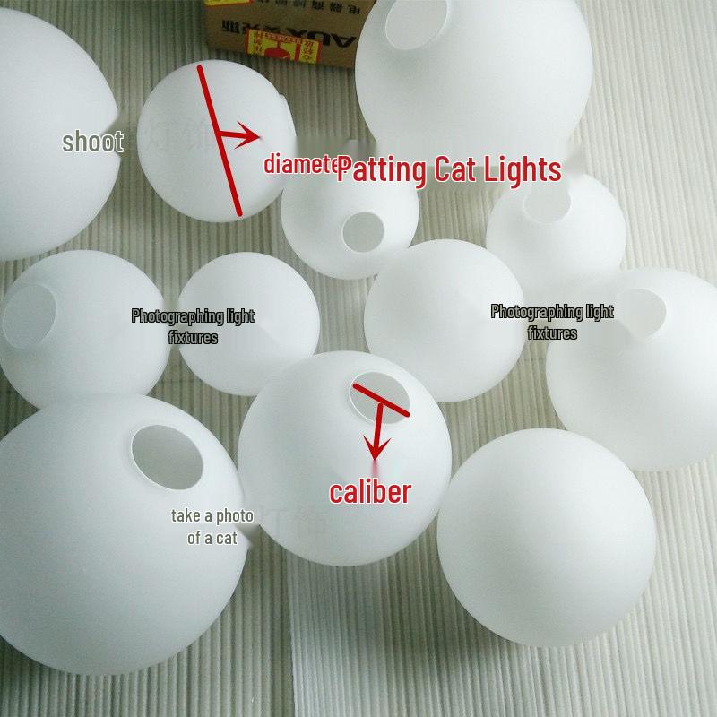 Круглая прикроватная лампа из матового стекла, подвесной абажур