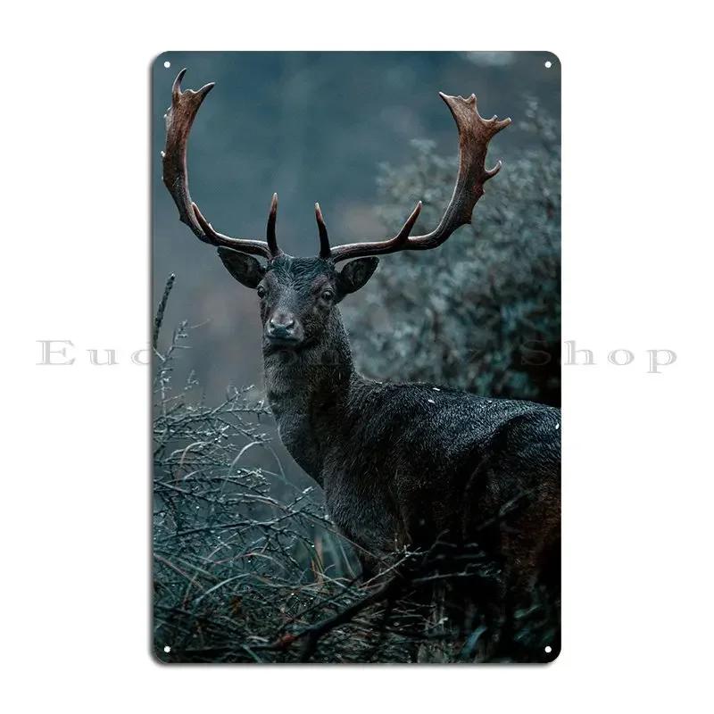 Deer Metal Sign Design Painting Custom Iron Retro Tin Sign Poster
