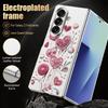 Современный чехол с принтом сердечек для Samsung Galaxy Z Fold 8 Ultra 7 6 5 Z Fold8 Fold7 Fold6 Роскошный Гибридный 3-в-1 Покрытие Кожаная Накладка Защитная Крышка для Телефона