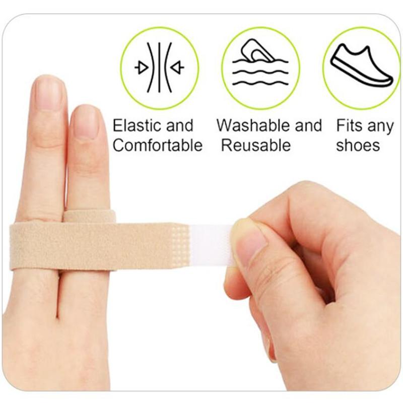 Выпрямитель для пальцев на ногах, лента-молоток, корректор, повязка, сепаратор для пальцев, шины, обертывания, товары для ухода за ногами