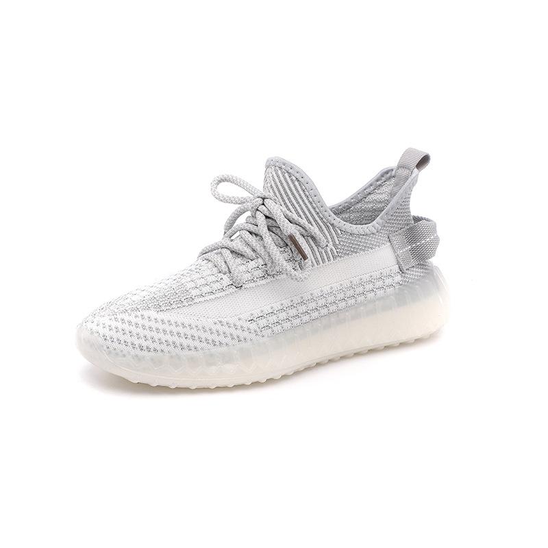 Пара кокосовых кроссовок 2025 лето новинка дышащие кроссовки для бега из ткани-мухи корейская версия легких спортивных кроссовок для женщин