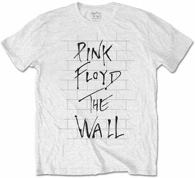 Белая футболка унисекс с логотипом Pink Floyd The Wall Classic Rock Metal Band
