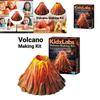 Детский набор для эксперимента «Извержение вулкана» Веселая и познавательная игрушка «Сделай сам» для учеников начальной школы