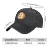 Classic Cotton Bitcoin Baseball Cap Women Unisex Personalized Adjustable Adult BTC Fans Dad Hat Hip Hop