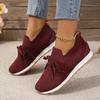 Fall and Winter Footwear Plus Size Casual Shoes with Wedges Comfortable and Breathable Women's Shoes.