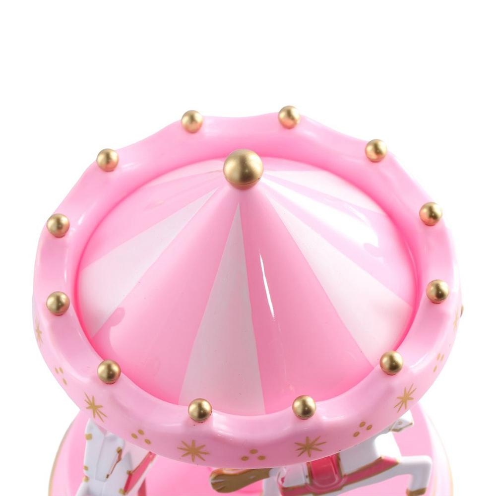 Exquisite Design Ferris Wheel Ornaments Easy Use Carousel Cake Accessories Holiday Decor