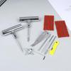 33/58Pcs Auto Tire Repair Set Puncture Repair Tools Car Van Motorcycle Bike Emergency Heavy Duty Tubeless Tire Repair Rivet Set