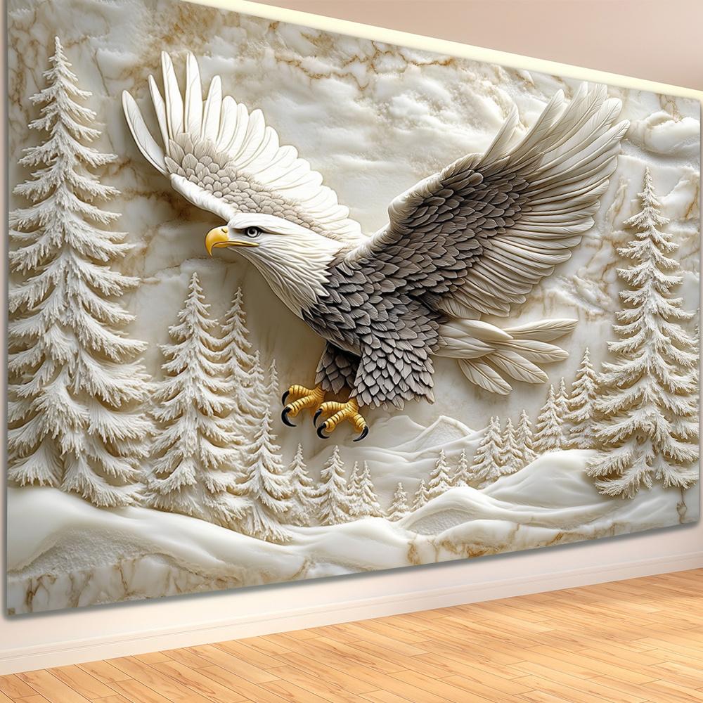 Soaring Eagle Tapestry Perfect for Home Décor Adding Natures Majesty and Wilderness Charm to Your Living Space