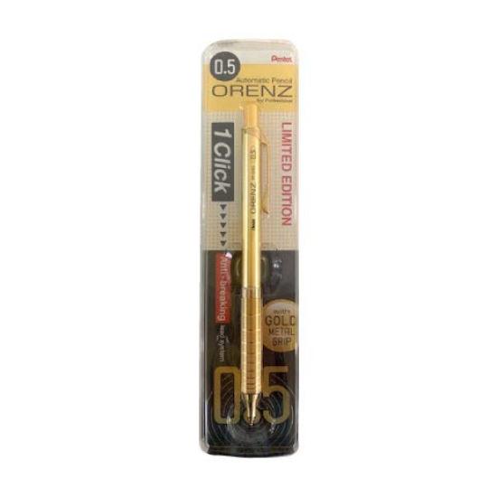 Pentel ORENZ Metal Grip Mechanical Pencil Gold Korea Limited Edition 0,5 мм