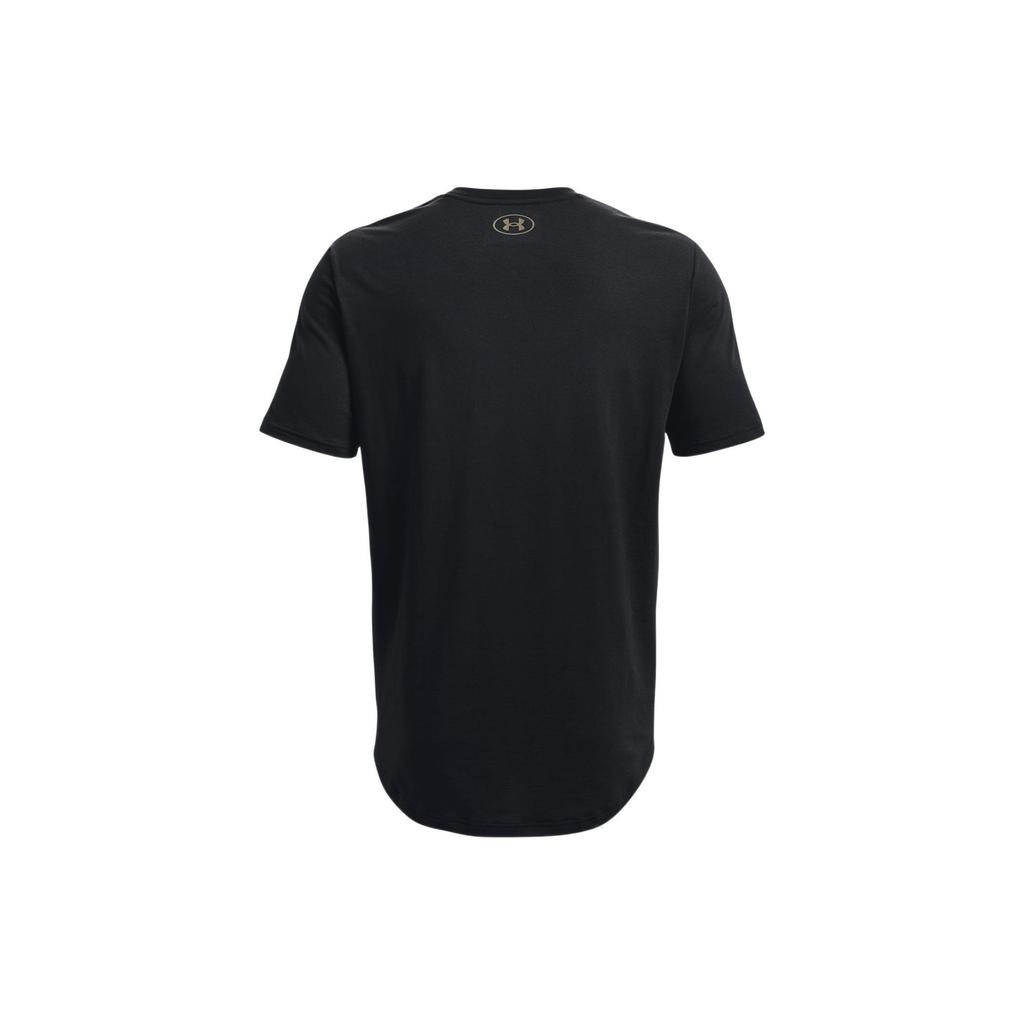 Under Armour Мужская футболка Project Rock Outworked с коротким рукавом и рисунком, черная 1370490-001