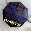 Узор New York Giants, автоматический складной зонт, портативная и складная конструкция, 8 спиц, рождественский или день рождения подарок.